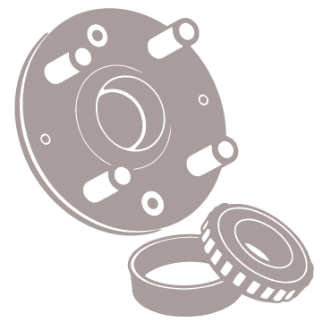 HUB PARTS FRONT